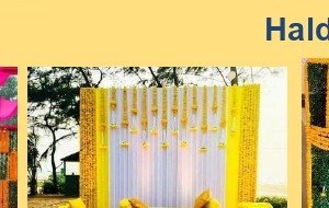 Umbrella Theme Mehendi Wall - Velora Villa Udaipur