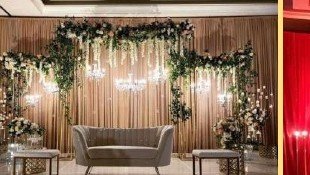 Beige & Gold Elegant Stage - Velora Villa Udaipur