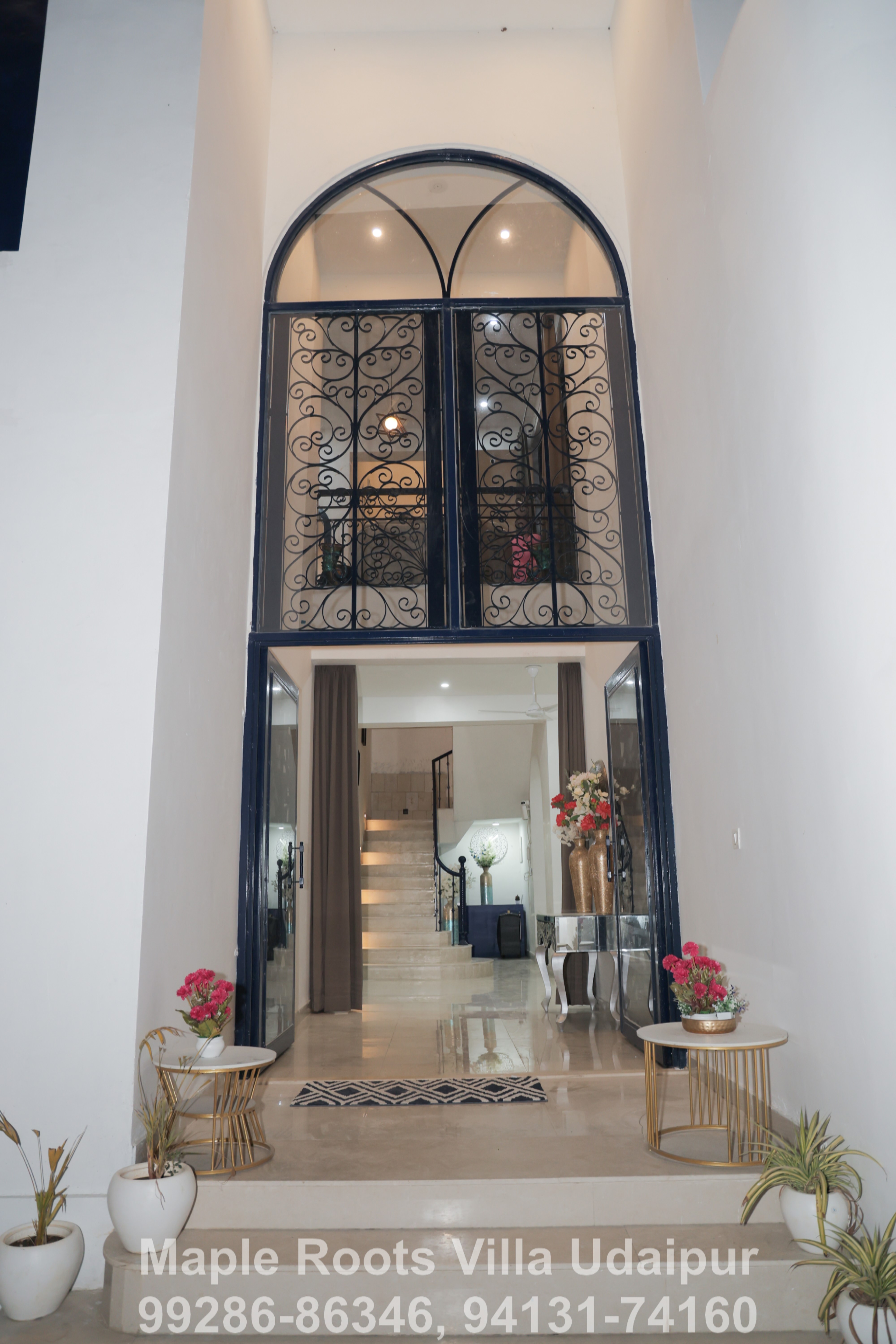 Maple Roots Villa Udaipur — lawn and heritage villa stay