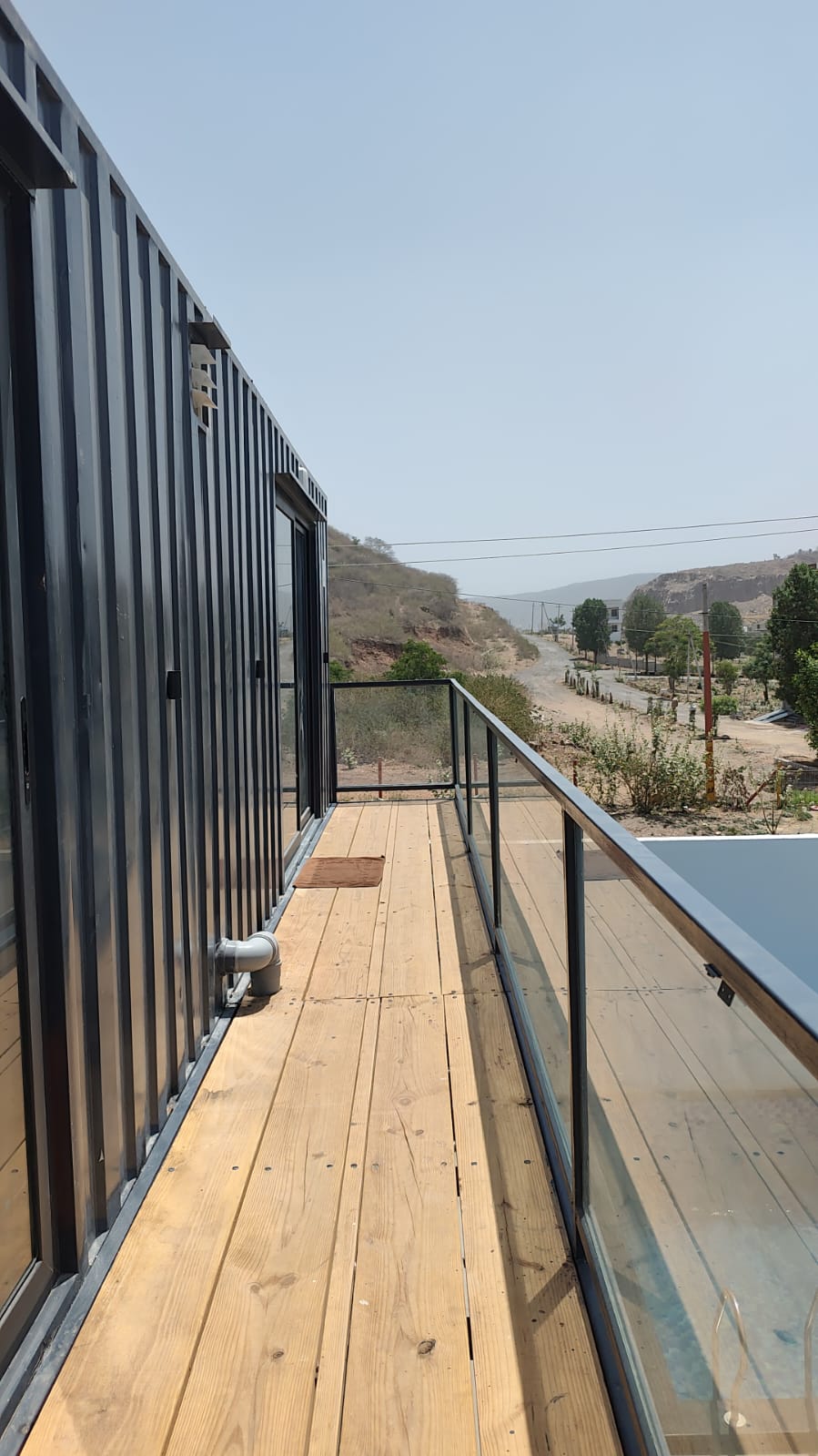 Velora Villa Udaipur — party space with projector and sound